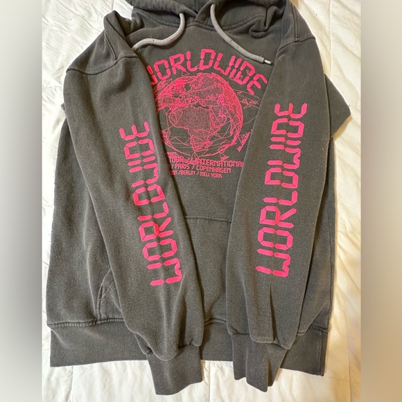 Grey/Pink Hoodie - Size S - Pretty Little Thing - Picture 4 of 12